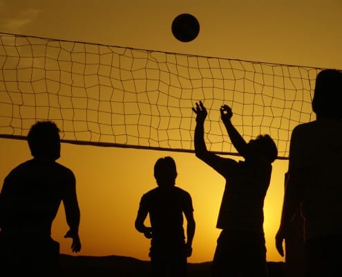 Silhouette_Volleyball